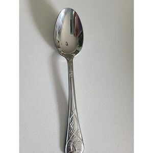 Cambridge ROOSTER Stainless Spoon Frost Handle Glossy Bowl Silverware Flatware